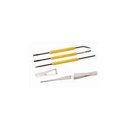 1 pcs : 17523 - Other Tools 5pc Solder Aid Kit: Tweezers, a Heat Sink and 3 Solder Aids