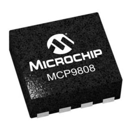 5 pcs - Microchip MCP9808T Series Digital Temperature Sensor, Current, Voltage Output, Surface Mount, I2C, SMBus, ±0.25°C, 8