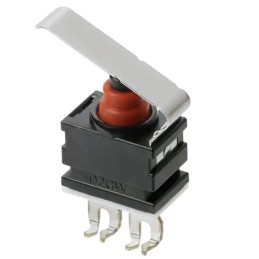 1 pcs - Omron Hinge Lever Subminiature Micro Switch, Lead Wire Terminal, 1 mA, SPST -NO, IP67