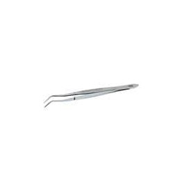1 pcs : 18403 - Pliers & Tweezers Aven College forceps w/ Alignment Pin Offset Curved Tips 6 Inches