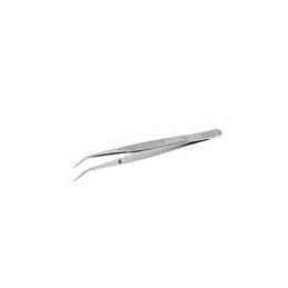 1 pcs : 18438 - Pliers & Tweezers Aven College forceps w/ Alignment Pin Bent Tips 4-1/2 Inches