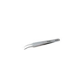 1 pcs : 18481 - Pliers & Tweezers Aven Curved Tweezers 4-3/8 Inches