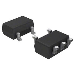 5 pcs - Allegro Microsystems Surface Mount Hall Effect Sensor, SOT-23W, 5-Pin