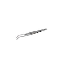 1 pcs : 18491 - Pliers & Tweezers Aven Offset Spade Tweezers 4 1/2 Inches