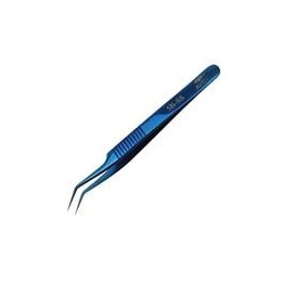 1 pcs : 18851 - Pliers & Tweezers Blu-Tek Tweezers w/ Fine Angled Tips Style 51-SS