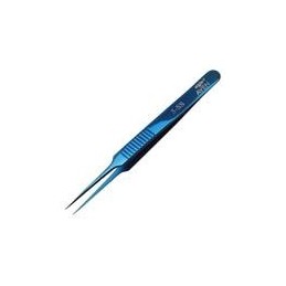 1 pcs : 18862 - Pliers & Tweezers Blu-Tek Tweezers w/ Long Fine Tips Style 5-SS