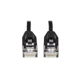 1 pcs : N261-S10-BK - Ethernet Cables / Networking Cables 10FT BLK SLIM UTP C6A PTCHCBL