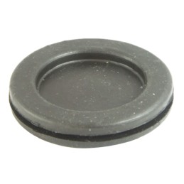 50 pcs - SES Sterling Black Polychloroprene 60mm Cable Grommet for Maximum of 48mm Cable Dia.