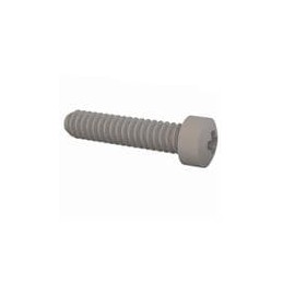 1 pcs : 010632WF062 - Screws & Fasteners Fillister Phillips Screw, 6-32 Thread, 5/8 Lg, Natural, Nylon