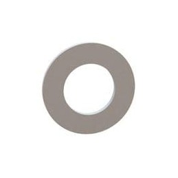 1 pcs : 17W05633 - Washers Flat Washer, .316 ID, .563 OD, .035 Thick, Natural, Nylon