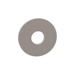 10 pcs : 17W03770 - Washers Flat Washer, .130 ID, .375 OD, .030 Thick, Natural, Nylon