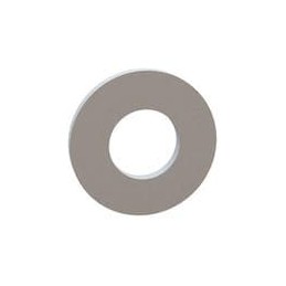 10 pcs : 16M05011100 - Washers Flat Washer, 5.30mm ID, M5 / 10 Screw, Natural, Nylon, 11.00mm OD