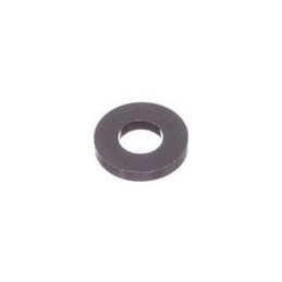 10 pcs : 17W04062B - Washers Flat Washer, .192 ID, .406 OD, .062 Thick, Black, Nylon