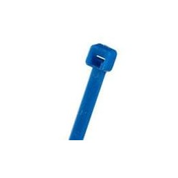 10 pcs : PLT1M-C6 - Cable Ties CBL TIE 3.9 18LB BLUE