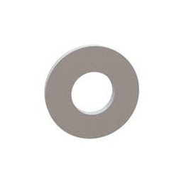 10 pcs : 16M04080200 - Washers Flat Washer, 4.30mm ID, M4 / 8 Screw, Natural, Nylon, 8.00mm OD