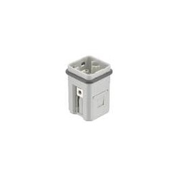 1 pcs : 09120123006 - Heavy Duty Power Connectors Han Q Hybrid male crimp insert (w/o data element)