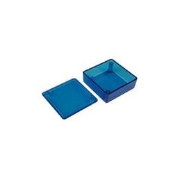 1 pcs : 1551RTBU - Enclosures, Boxes & Cases Translucent Blue Box 1.97x1.97x0.79'