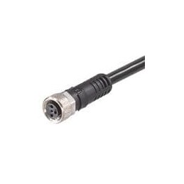 1 pcs : 120086-8657 - Sensor Cables / Actuator Cables NanoChg M8 SE Crdst w/KnrlHxNut 3P F/P