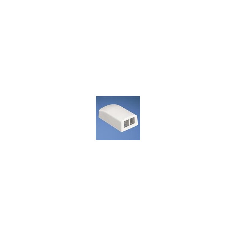 1 pcs : NK2BXEI-A - Enclosures, Boxes & Cases NK 2-port surface mount box