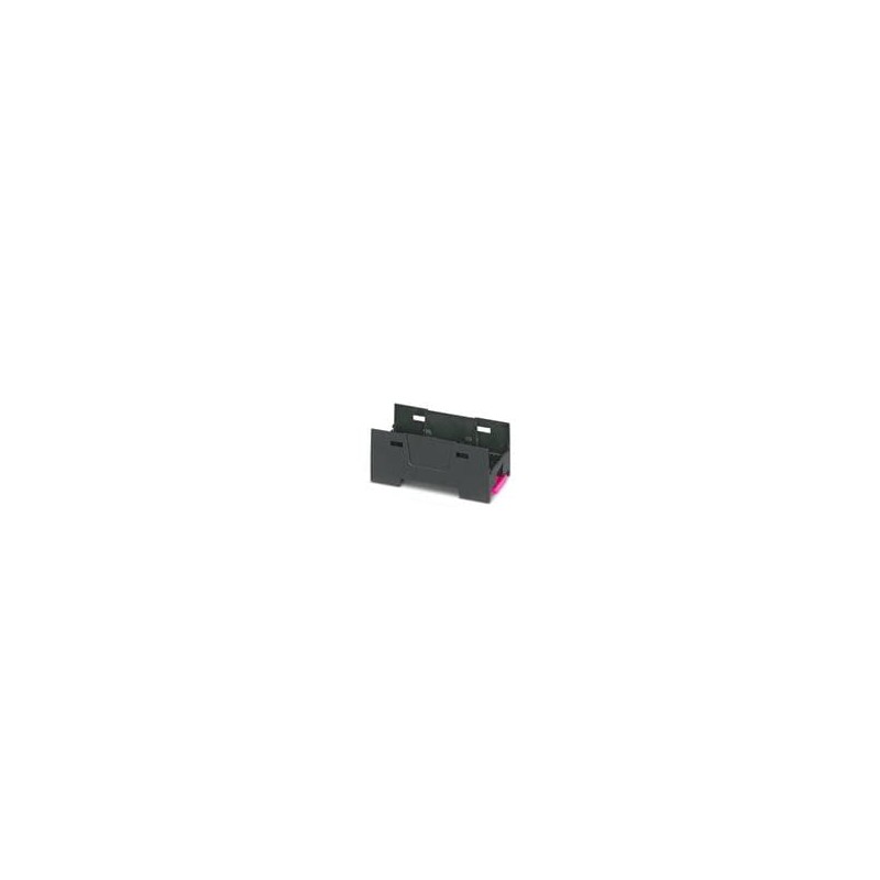 1 pcs : 2201815 - Enclosures for Industrial Automation EH 35 F-B/ABS BK9005 BASE, FLAT, BLACK