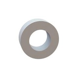 1 pcs : 17W02507 - Washers Flat Washer, .140 ID, .250 OD, .094 Thick, Natural, Nylon