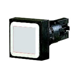 1 pcs - Eaton RMQ16 Series White Momentary Push Button, 16mm Cutout, IP65