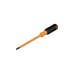 1 pcs : 6826INS - Screwdrivers, Nut Drivers & Socket Drivers Insulated Screwdriver, 1/4-Inch Cabinet Tip, 6-Inch Shank