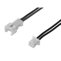 1 pcs - Molex 2 Way Female PicoBlade to 2 Way Male PicoBlade Wire to Board Cable, 225mm