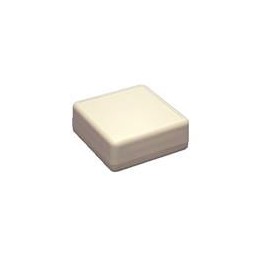 1 pcs : 1593JGY - Enclosures, Boxes & Cases ABS, Instrument 2.6x2.6x1.1' Grey