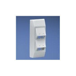 1 pcs : T45HDBIW - Wire Ducting & Raceways T-45 Snap-on Hinged Data Bracket