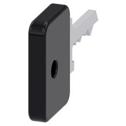 1 pcs : 3SU19500FL100AA0 - Switch Fixings KEY O.M.R. LOCK NO. 73034, BLACK