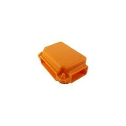 1 pcs : AX0100300000G - Enclosures, Boxes & Cases Waterproof Box (41*28*19),Orange Color