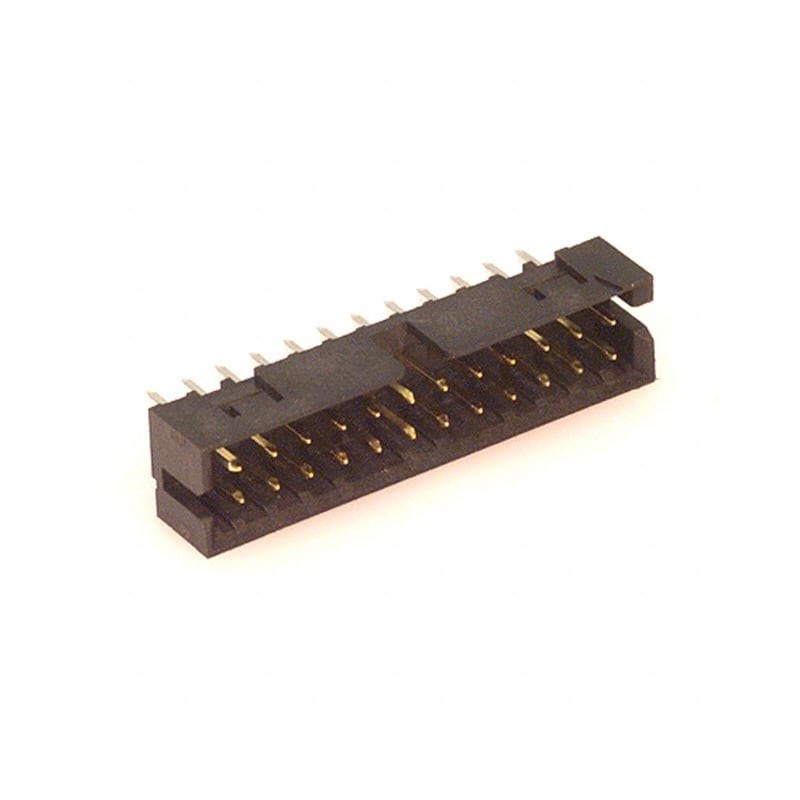 5 pcs - Molex Milli-Grid Series PCB Header, 24 Contact(s), 2.0mm Pitch, 2 Row(s), Shrouded