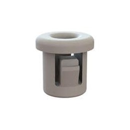 1 pcs : 22MP02502 - Grommets & Bushings Snap Bushing, .250 Hole, .125 ID, .312 Thick, Black,HS Nylon,.062 Panel,.312 OD