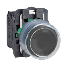 1 pcs - Schneider Electric Harmony XB5 Series Push Button, 22mm Cutout, SPST