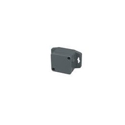 1 pcs : PN-1330-DGMB - Electrical Enclosures IP65 NEMA 4X Box Dark Gray with Mounting Brackets (2.1 X 2 X 1.4 In)