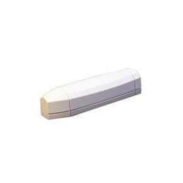1 pcs : P1A-401108 - Enclosures, Boxes & Cases Dongle ABS Press-Fit White ABS 4x1.1x.8'