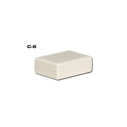1 pcs : C6,BK - Enclosures, Boxes & Cases 1.61X2.26X.75 BK