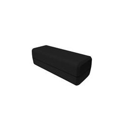 1 pcs : S3A-281109 - Battery Enclosures Compact ABS Black w/ BattComp 2.8x1.1x.9