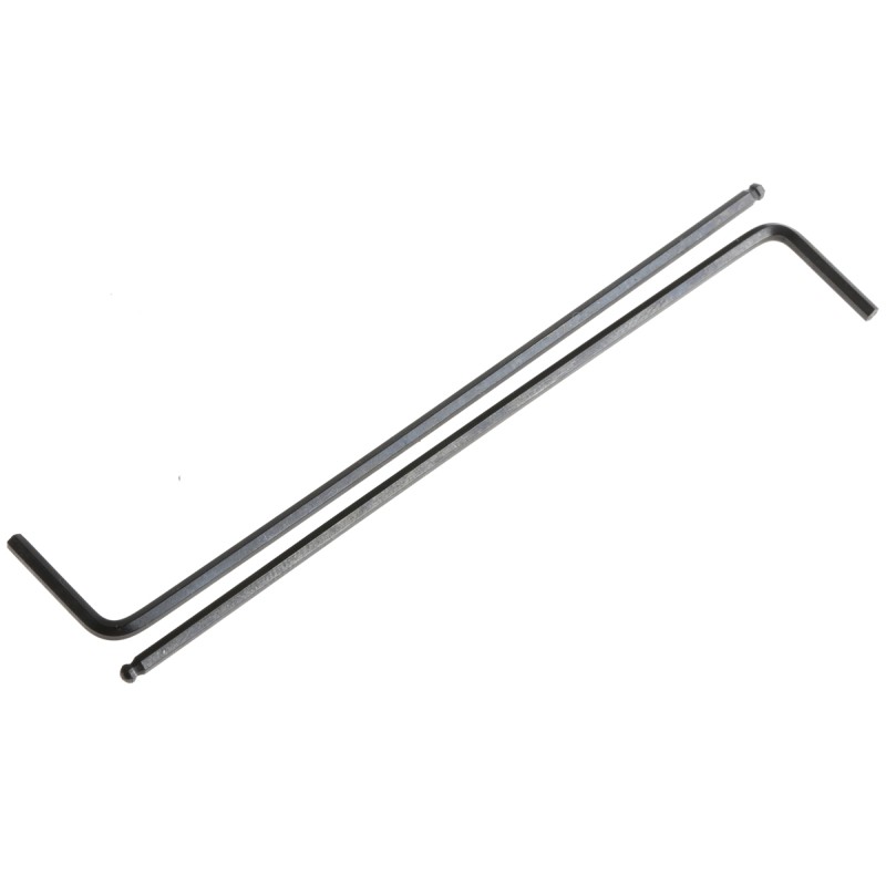 1 Pack of 5 - RS PRO 5 piece L Shape Metric Hex Key Set, 2mm