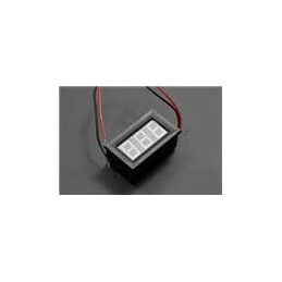 1 pcs : DFR0130-B - DFRobot Accessories LED Voltage Meter Blue