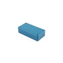 1 pcs : 1591ABU - Enclosures, Boxes & Cases Flame Retardant ABS 0.8x2x3.9' Blue