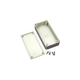 1 pcs : 1591AGY - Enclosures, Boxes & Cases Flame Retardant ABS 0.8x2x3.9' Grey