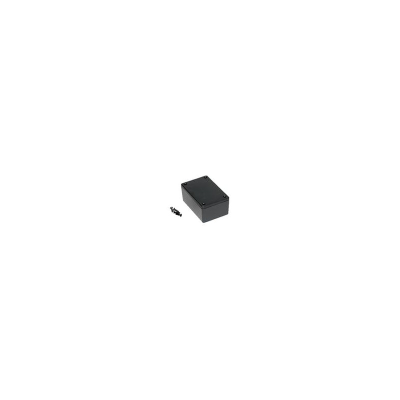 1 pcs : 1591XXLBK - Enclosures, Boxes & Cases Flame Retardant ABS 3.4x2.2x1.4' Black