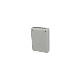 1 pcs : HH-3431-BCG - Battery Enclosures Grabber Style C Plastic Box Gray (4.1 X 3 X 1 In)