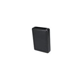 1 pcs : HH-3431-BCB - Battery Enclosures Grabber Style C Plastic Box Black (4.1 X 3 X 1 In)