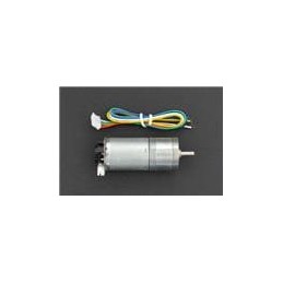 1 pcs : FIT0521 - DFRobot Accessories Metal DC Geared Motor w/Encoder - 6V 210RPM 10Kg.cm
