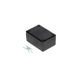 1 pcs : 1594BSBK - Enclosures, Boxes & Cases Heavy Duty, ABS 1.1x2.2x3.2' Black