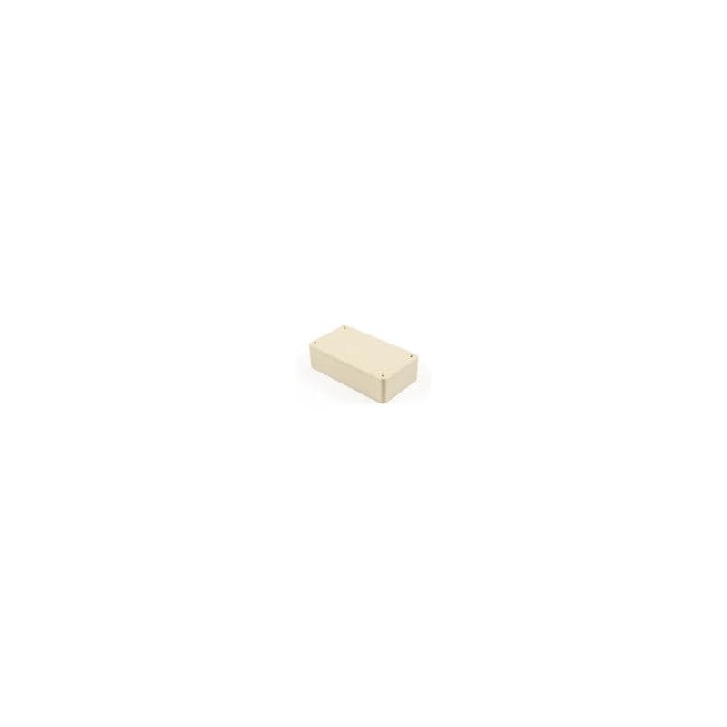 1 pcs : 1591BBG - Enclosures, Boxes & Cases Flame Retardant ABS 1.1x2.4x4.4' Beige