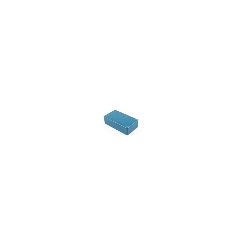 1 pcs : 1591BBU - Enclosures, Boxes & Cases Flame Retardant ABS 1.1x2.4x4.4' Blue
